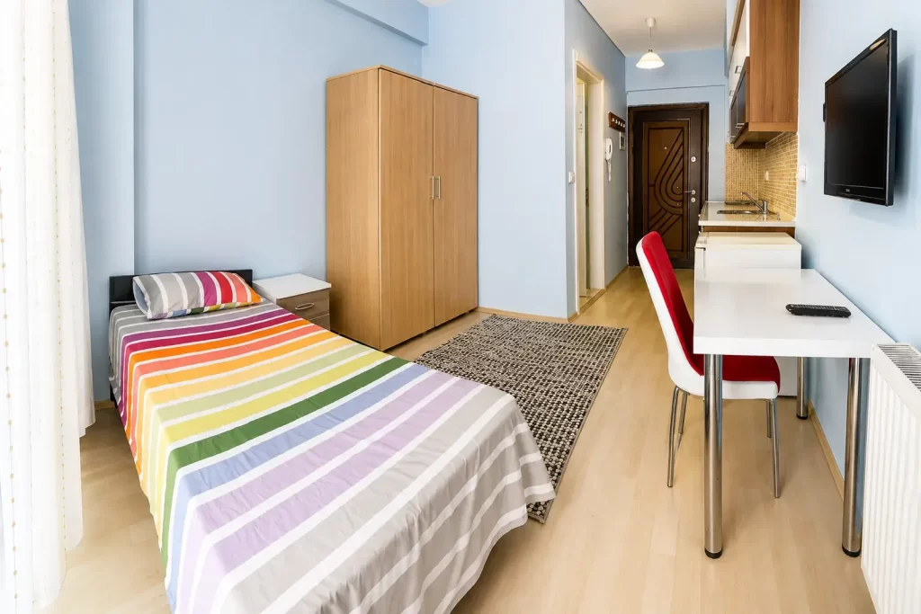 Denizli 1+0 kiralık apart – Cumhuriyet Apart eşyalı daire